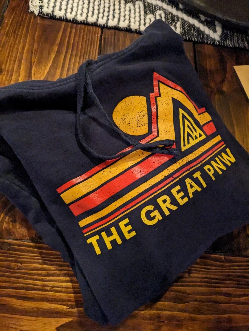 Navy Blue Hoodie - Picture 1 of 4